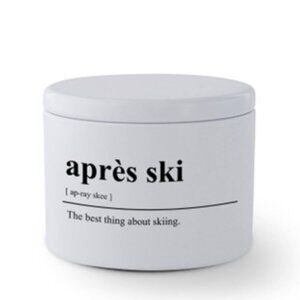 Apres Ski Definition Travel Candle